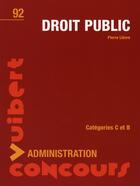 Couverture du livre « Droit public » de Pierre Lievre aux éditions Vuibert