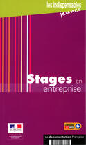 Couverture du livre « Stages en entreprise » de  aux éditions Documentation Francaise