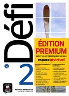 Couverture du livre « Defi 2 - livre de l'eleve + cd premium » de  aux éditions La Maison Des Langues
