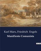 Couverture du livre « Manifiesto Comunista » de Engels/Marx aux éditions Culturea