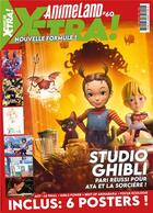 Couverture du livre « Animeland xtra N.60 ; studio Ghibli » de  aux éditions Ynnis