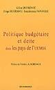 Couverture du livre « Politique budgetaire ; pays de l'uemoa » de Gilles Dufrenot aux éditions Economica