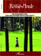 Couverture du livre « La Nouvelle Revue De L'Inde ; Environnement Inde : Vers Une Deuxième Révolution Verte ? » de La Nouvelle Revue De L'Inde aux éditions L'harmattan