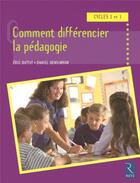 Couverture du livre « Comment differencier pedagogie » de Battut/Bensimhon aux éditions Retz