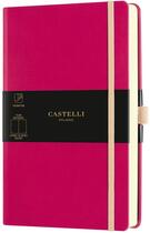 Couverture du livre « Carnet aquarela grand format uni fuchsia » de Castelli aux éditions Castelli Milano