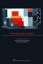 Couverture du livre « L'étranger dans la langue » de  aux éditions Pu De Paris Ouest
