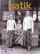 Couverture du livre « Batik: from the courts of java and sumatra » de Smend Rudolf aux éditions Tuttle