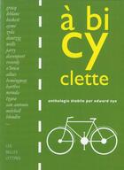 Couverture du livre « À bicyclette » de Edward Nye aux éditions Belles Lettres