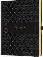Couverture du livre « Carnet c&g très grand format uni honeycomb copper » de  aux éditions Castelli Milano