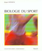Couverture du livre « Biologie du sport n.131 » de J Weineck aux éditions Vigot