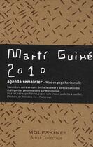Couverture du livre « Agenda journalier Marti 2010 » de Moleskine aux éditions Moleskine Papet