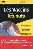 Couverture du livre « Les vaccins poche pour les nuls » de Frederic Tanguy et Jean-Nico Tournier aux éditions First