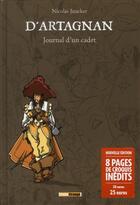Couverture du livre « D'Artagnan ; journal d'un cadet » de Nicolas Junker aux éditions Glenat