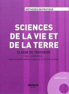 Couverture du livre « Sciences de la vie et de la Terre : classe de troisième » de  aux éditions Crdp Nancy-metz