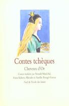 Couverture du livre « Contes tcheques cheveux d or » de Marechal Arnault aux éditions Ecole Des Loisirs