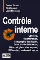 Couverture du livre « Contrôle interne » de Bernard/Gayraud aux éditions Maxima