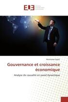 Couverture du livre « Gouvernance et croissance économique » de Montassar Zayati aux éditions Editions Universitaires Europeennes