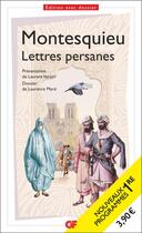 Couverture du livre « Les lettres persanes » de Montesquieu aux éditions Flammarion