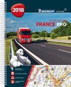 Couverture du livre « Atlas france pro 2018 » de Collectif Michelin aux éditions Michelin