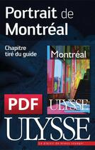 Couverture du livre « Portrait de Montréal » de  aux éditions Ulysse