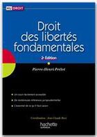 Couverture du livre « HU DROIT ; droit des libertés fondamentales (2e édition) » de Pierre-Henri Prelot aux éditions Hachette Education
