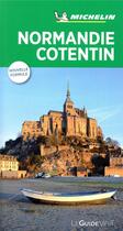 Couverture du livre « Le guide vert ; Normandie Cotentin » de Collectif Michelin aux éditions Michelin