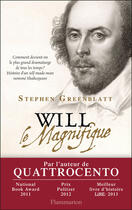 Couverture du livre « Will le magnifique » de Stephen Greenblatt aux éditions Flammarion