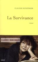 Couverture du livre « La survivance » de Claudie Hunzinger aux éditions Grasset Et Fasquelle