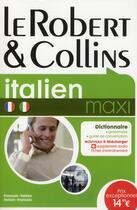 Couverture du livre « LE ROBERT & COLLINS ; MAXI ; français-italien / italien-français » de  aux éditions Le Robert