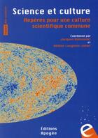 Couverture du livre « Science et culture » de Helene Langevin-Joliot aux éditions Apogee