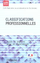 Couverture du livre « Classifications Professionnelles » de J-P Trani et Ph Denimal aux éditions Liaisons
