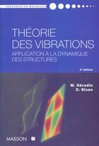 Couverture du livre « Theorie Des Vibrations » de Gerardin et Rixen aux éditions Elsevier-masson