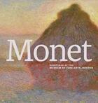 Couverture du livre « Monet: paintings at the museum of fine arts, boston » de Katie Hanson aux éditions Mfa