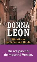 Couverture du livre « Minuit sur le canal San Boldo » de Donna Leon aux éditions Points