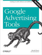 Couverture du livre « Google advertising tools » de Harold Davis aux éditions O Reilly