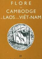 Couverture du livre « Flore du Cambodge, du Laos et du Viêt-Nam T.21 ; scrophulariaceae » de T. Yamazaki aux éditions Mnhn