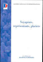 Couverture du livre « Voyageurs representants placiers » de  aux éditions Documentation Francaise