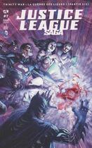 Couverture du livre « Justice League saga n.7 » de Geoff Johns aux éditions Urban Comics Press