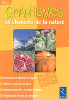 Couverture du livre « Graphismes et éléments de la nature ; MS/GS ; fiches à photocopier » de Solange Sanchis aux éditions Retz