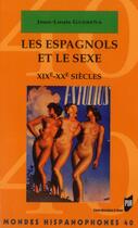 Couverture du livre « ESPAGNOLS ET LE SEXE » de Jean-Louis Guerena aux éditions Pu De Rennes