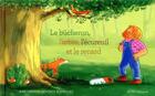 Couverture du livre « Le bûcheron, l'arbre, l'écureuil et le renard » de Jean Leroy et Beatrice Rodriguez aux éditions Actes Sud Junior