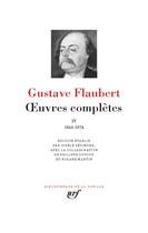Couverture du livre « Oeuvres complètes t.4 » de Gustave Flaubert aux éditions Gallimard