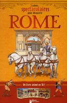 Couverture du livre « Rome pop-up » de Leigh Grant aux éditions Pere Castor