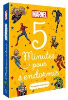 Couverture du livre « 5 minutes pour s'endormir : Avengers en action ! » de Marvel aux éditions Disney Hachette