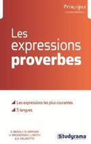 Couverture du livre « Les expressions proverbes » de  aux éditions Studyrama
