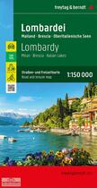Couverture du livre « Lombardy milan lakes in nothern italy » de  aux éditions Freytag Und Berndt