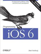 Couverture du livre « Programming iOS 6 » de Matt Neuburg aux éditions O'reilly Media