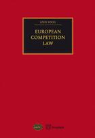 Couverture du livre « European competition law » de Louis Vogel aux éditions Bruylant