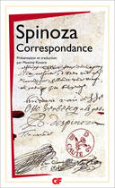Couverture du livre « Correspondance » de Baruch Spinoza aux éditions Flammarion