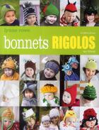 Couverture du livre « Bonnets rigolos au tricot » de Lynne Rowe et Bernard Chau aux éditions De Saxe